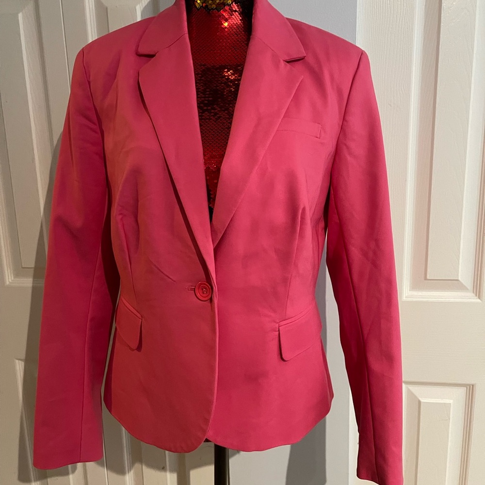 Pink blazer